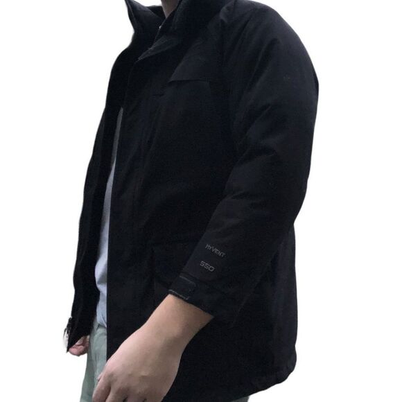 RARE The North Face 550 Hyvent Jacket Black Small - Picture 16 of 16